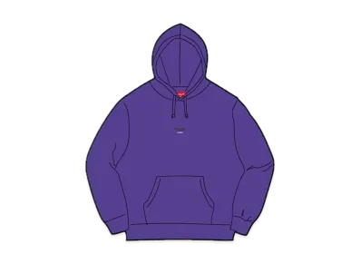 Supreme World Famous Micro Hooded Sweatshirt "Purple"