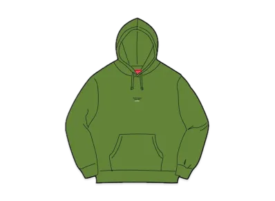 Supreme World Famous Micro Hooded Sweatshirt "Green"