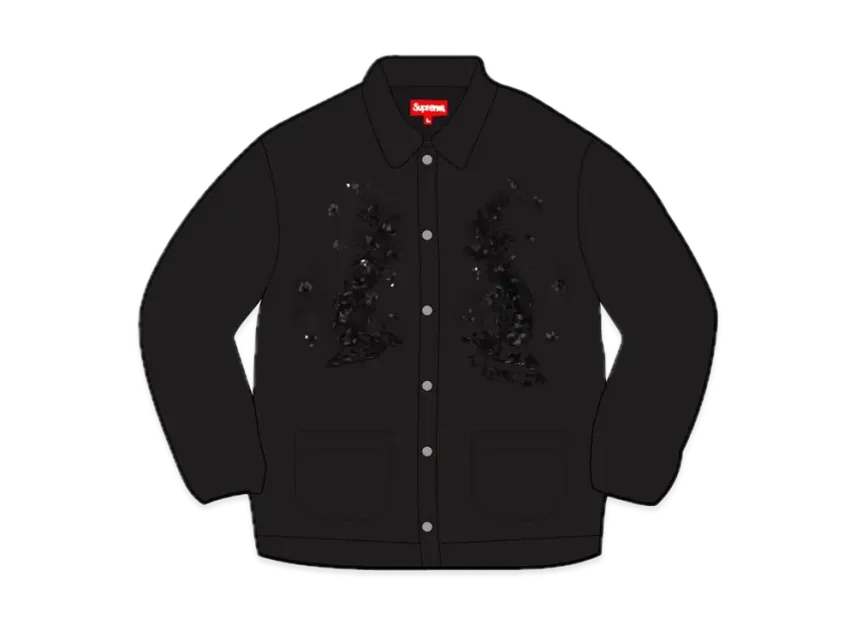 Supreme Beaded Applique Cardigan Supreme Beaded Applique Cardigan