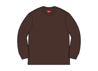 Supreme Metallic L/S Top "Brown"