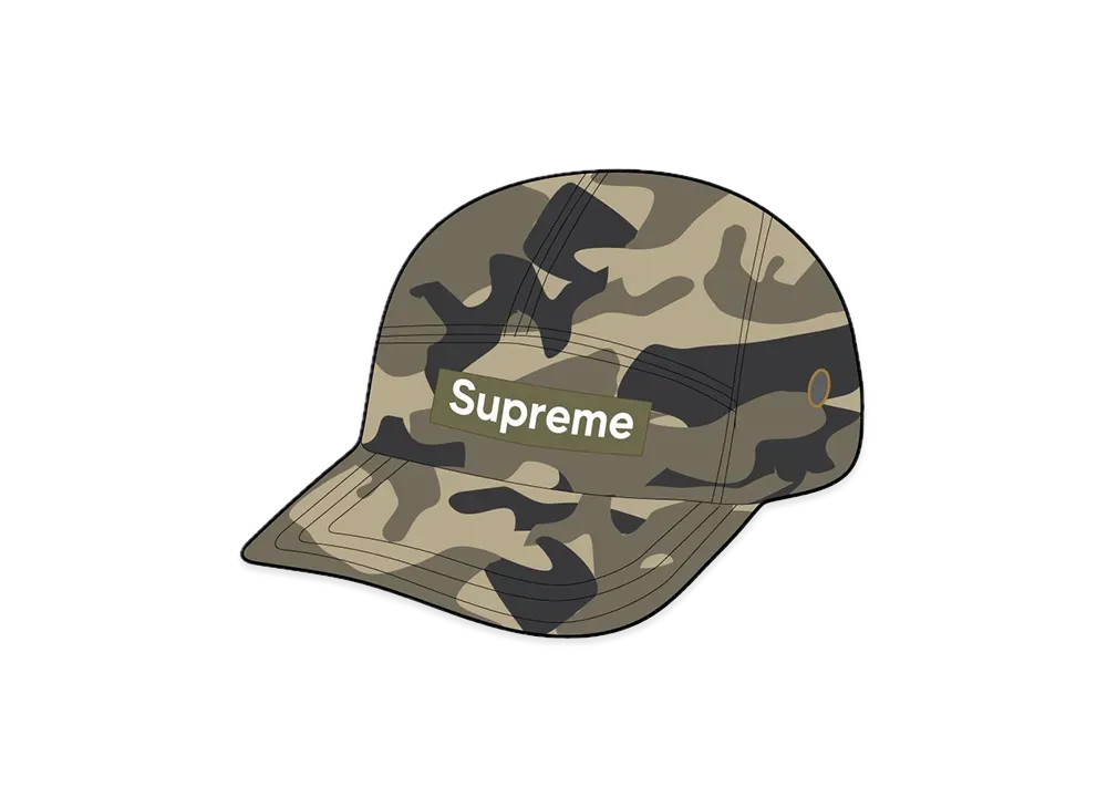 Supreme Military Camp Cap "Olive Camo" (23SS)