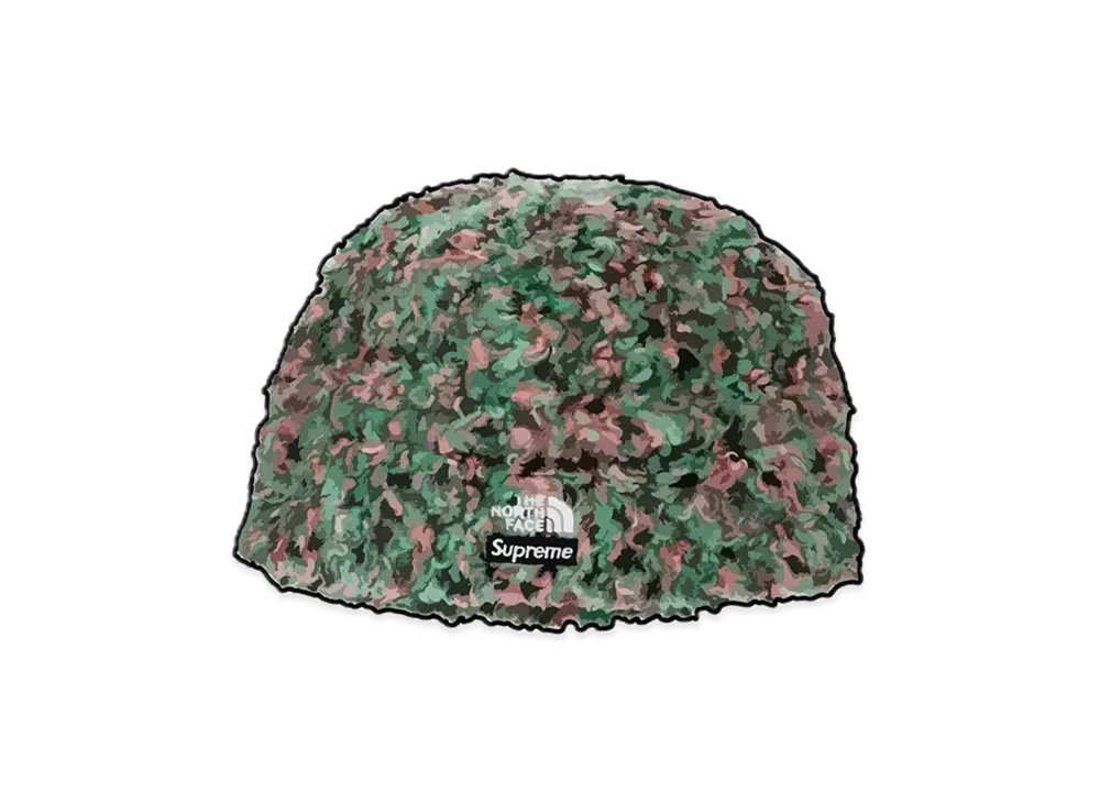 Supreme x The North Face High Pile Fleece Beanie "Multi"