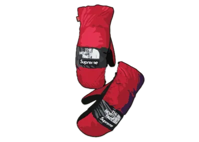 Supreme x The North Face Trompe Loeil Printed Montana Mitt "Red"