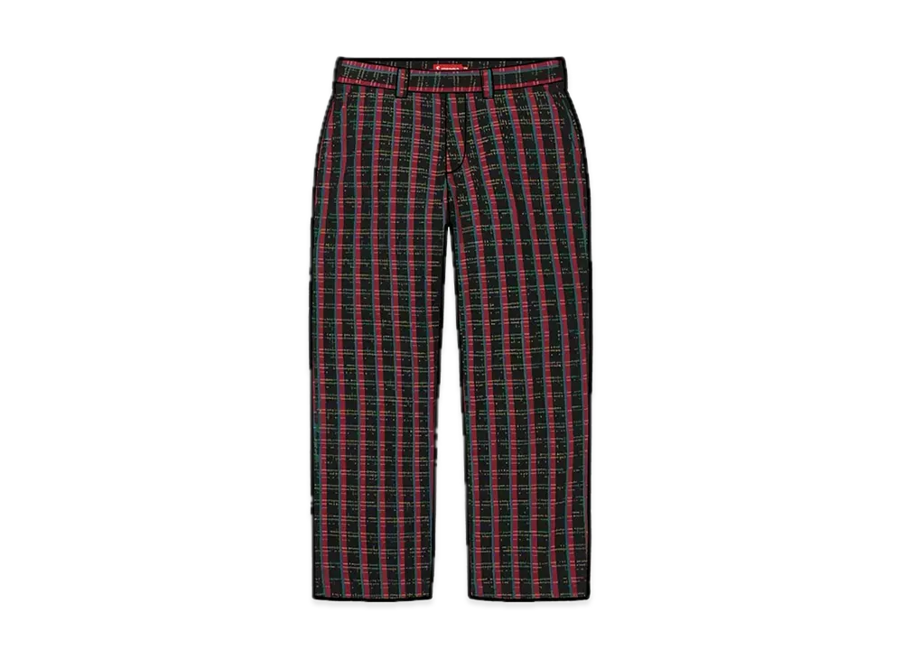 Supreme Work Pant "Red Plaid"