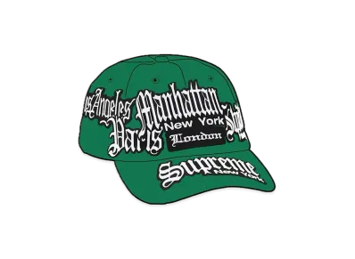 Supreme City Patches 6-Panel "Green"