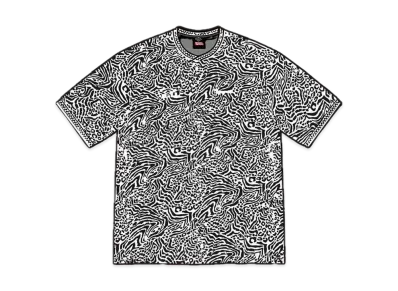 Supreme / Umbro Jacquard Animal Print Soccer Jersey "Navy"