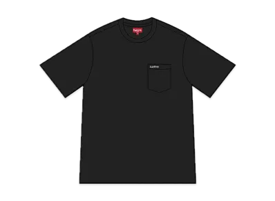 Supreme S/S Pocket Tee "Black"(23SS)