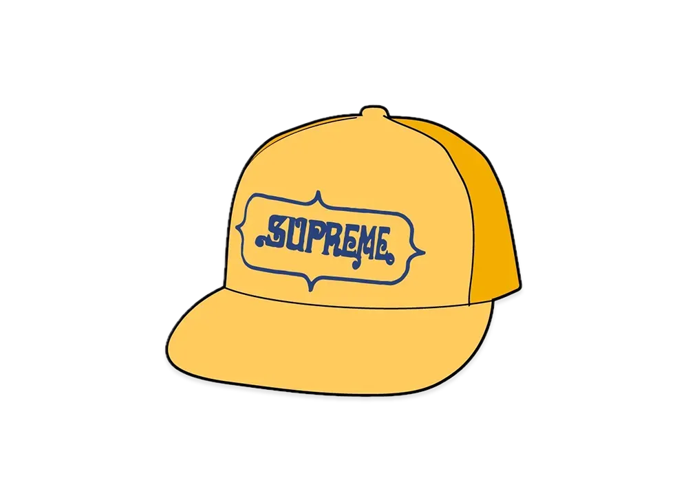 Supreme Highest Mesh Back 5-Panel "Yellow"