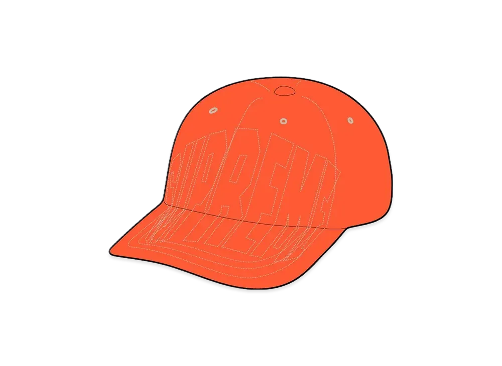 Supreme Visor Stitch 6-Panel "Orange"