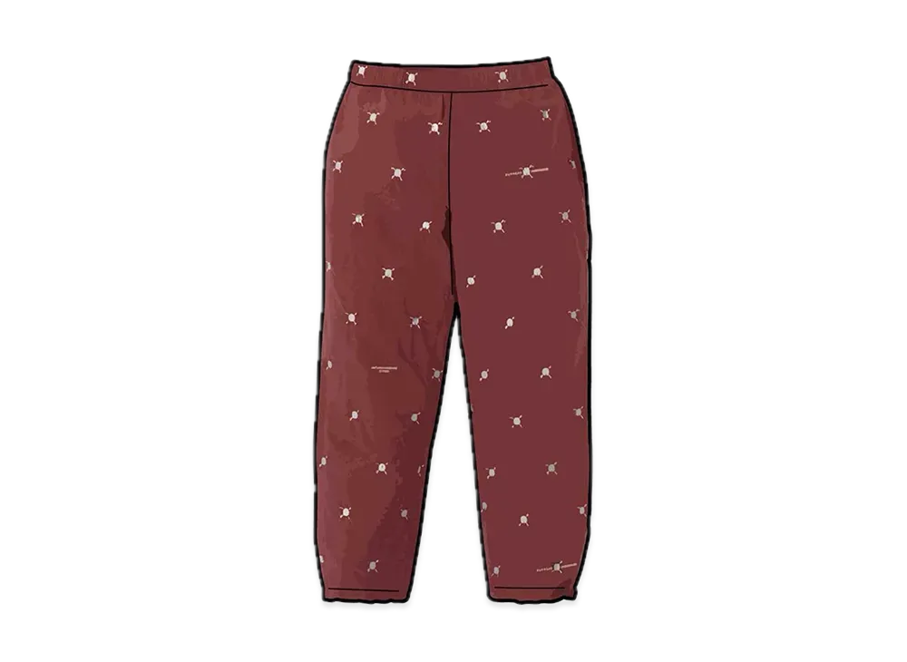 Supreme / Undercover Track Pant "Burgundy"