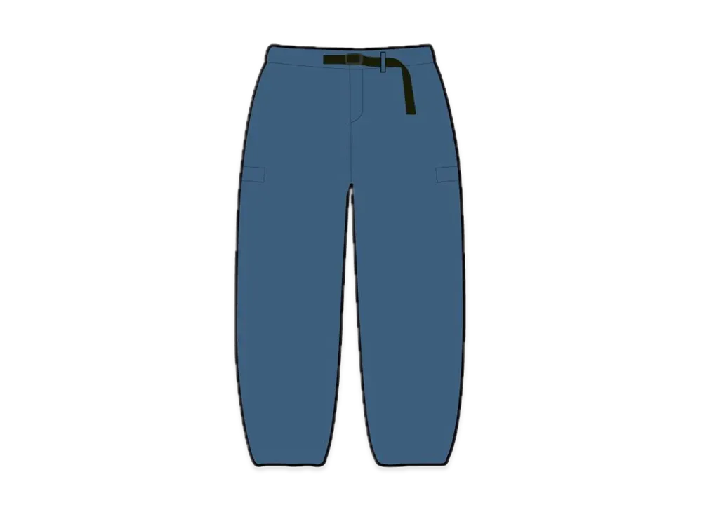 シュプリーム ベルテッド トレイル パンツ "ライト ネイビー"