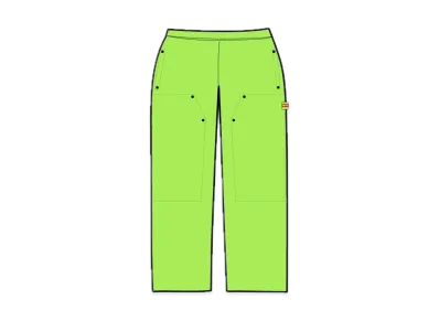 Supreme Double Knee Painter Sweatpant "Bright Green"