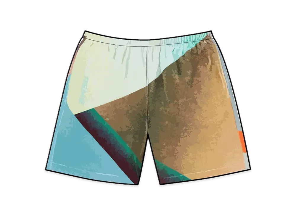 Supreme Geo Velour Short "Multi"