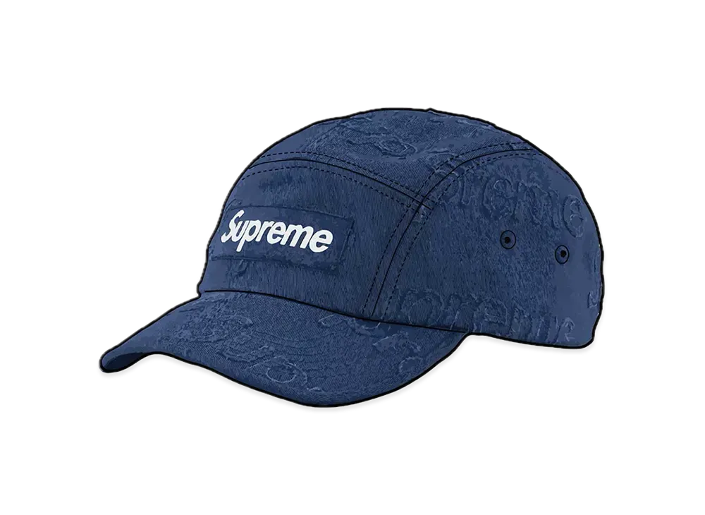 Supreme Lasered Twill Camp Cap "Navy"