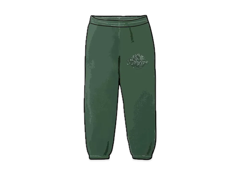 Supreme / Timberland Sweatpant "Dark Green"