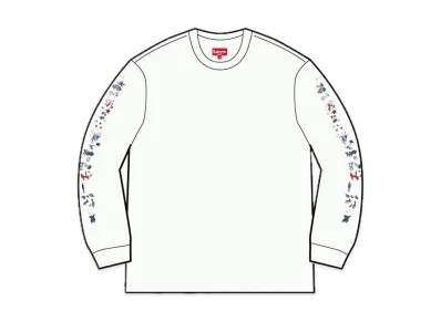 Supreme Aoi Icons L/S Top "White"
