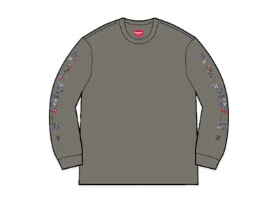 Supreme Aoi Icons L/S Top "Black"