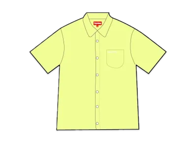 Supreme Loose Fit S/S Oxford Shirt (23SS) "Bright Green"