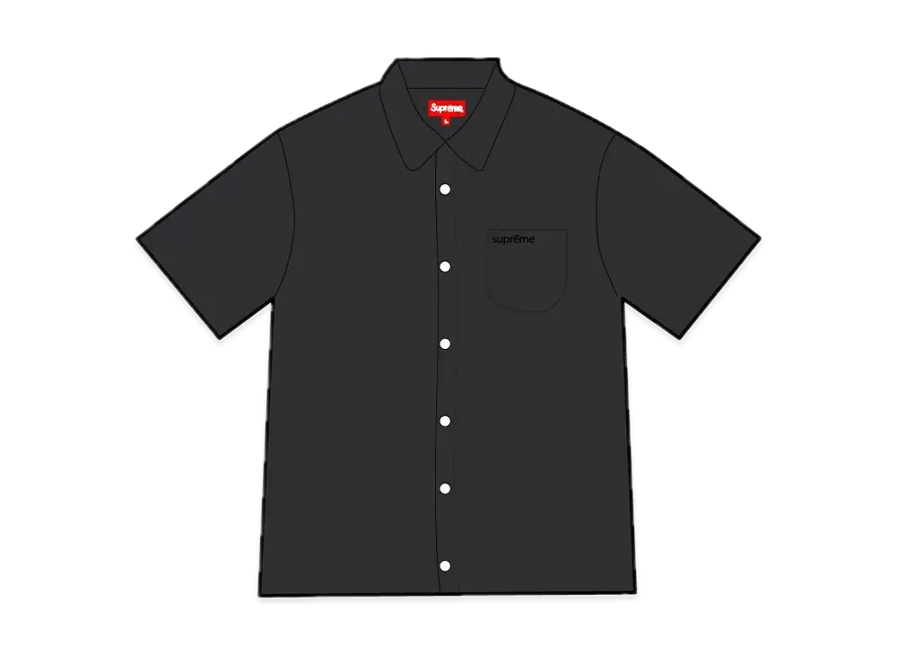 Supreme Loose Fit S/S Oxford Shirt (23SS) 