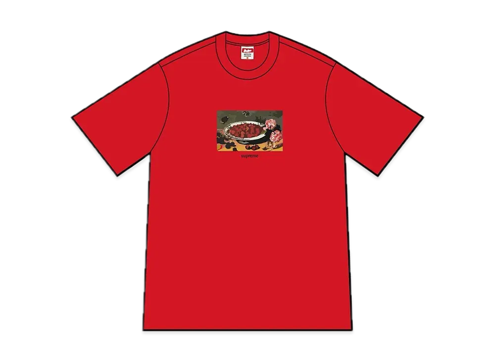 Supreme Strawberries Tee "Red"
