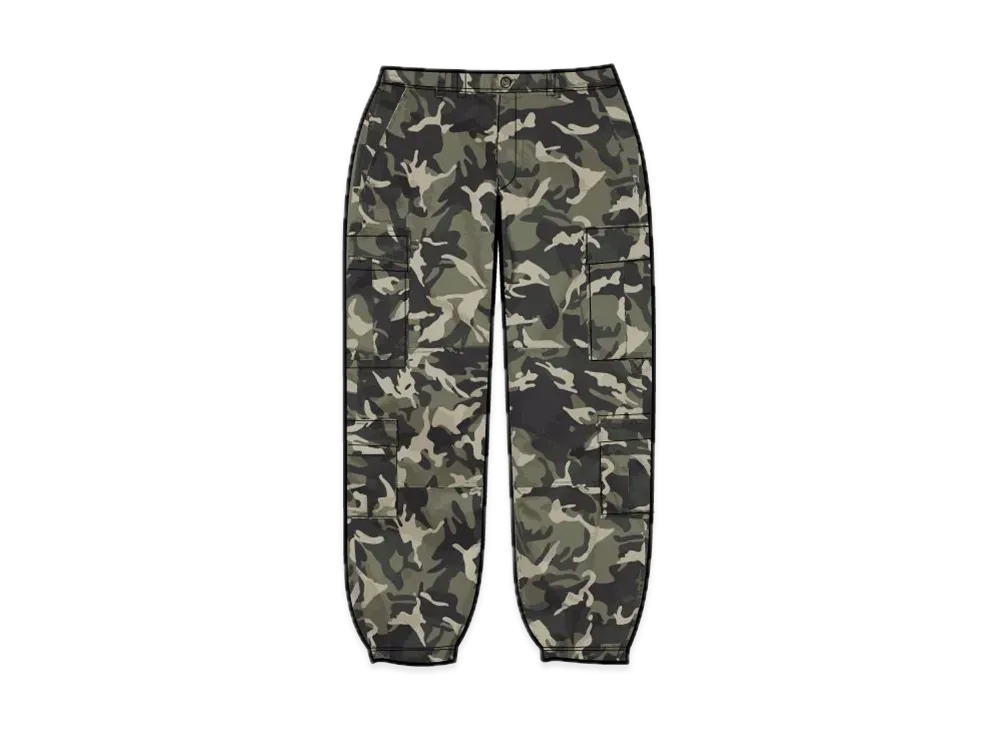 Supreme Cargo Pant "Olive Camo"(23SS)