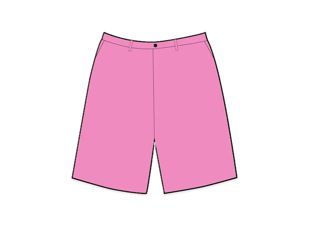 Supreme Wool Trouser Short "Pink"
