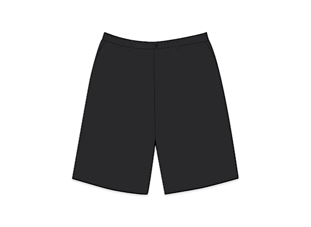 Supreme Wool Trouser Short "Black"