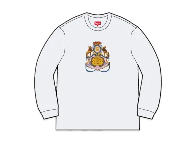 Supreme Crest Crewneck "Ash Grey"