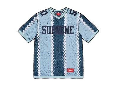Supreme Crochet Football Jersey "Slate"