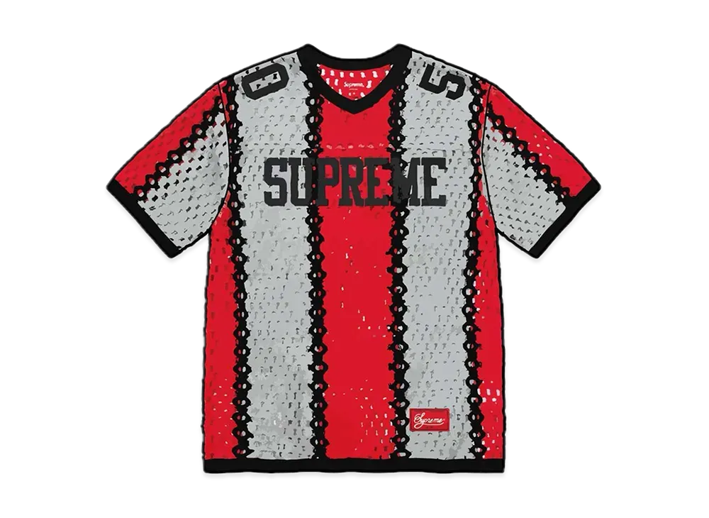 Supreme Crochet Football Jersey 