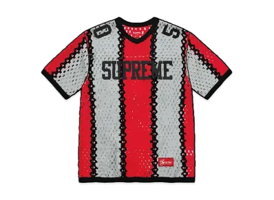 Supreme Crochet Football Jersey "Black"