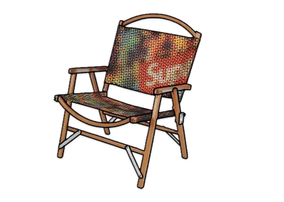 Supreme / Kermit Chair "Multi"