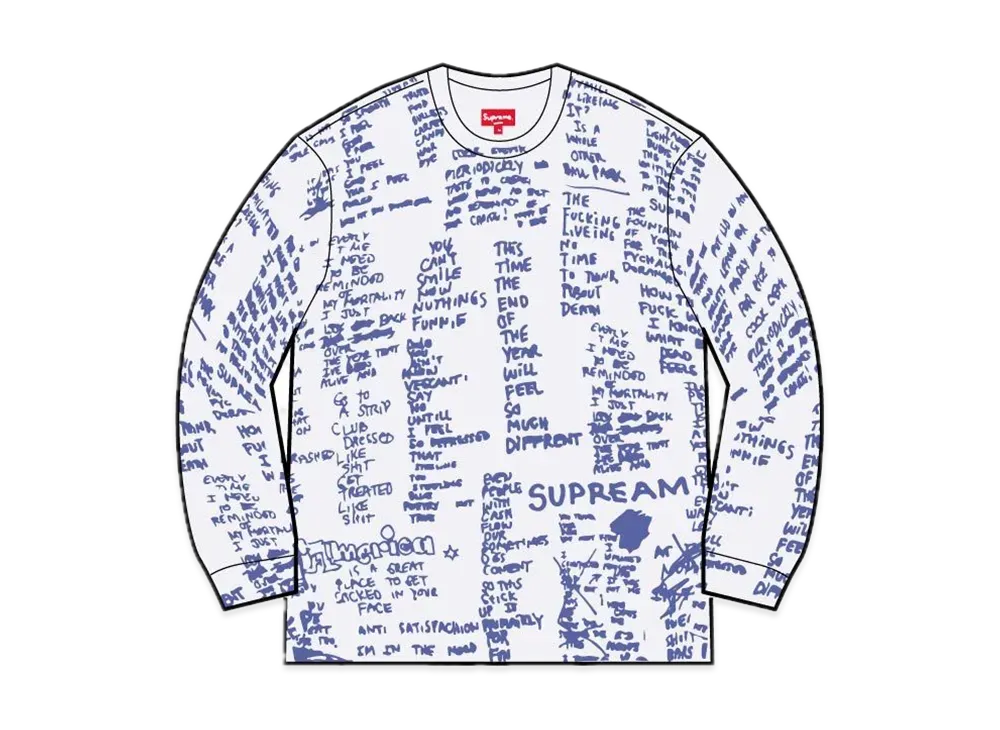 Supreme Gonz Poems Sweater "White"