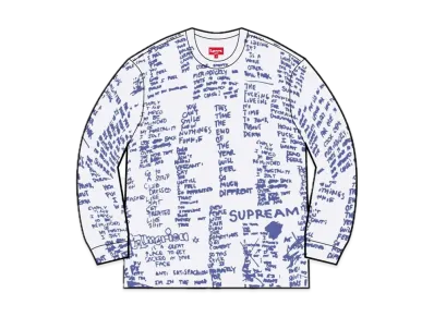 Supreme Gonz Poems Sweater "White"