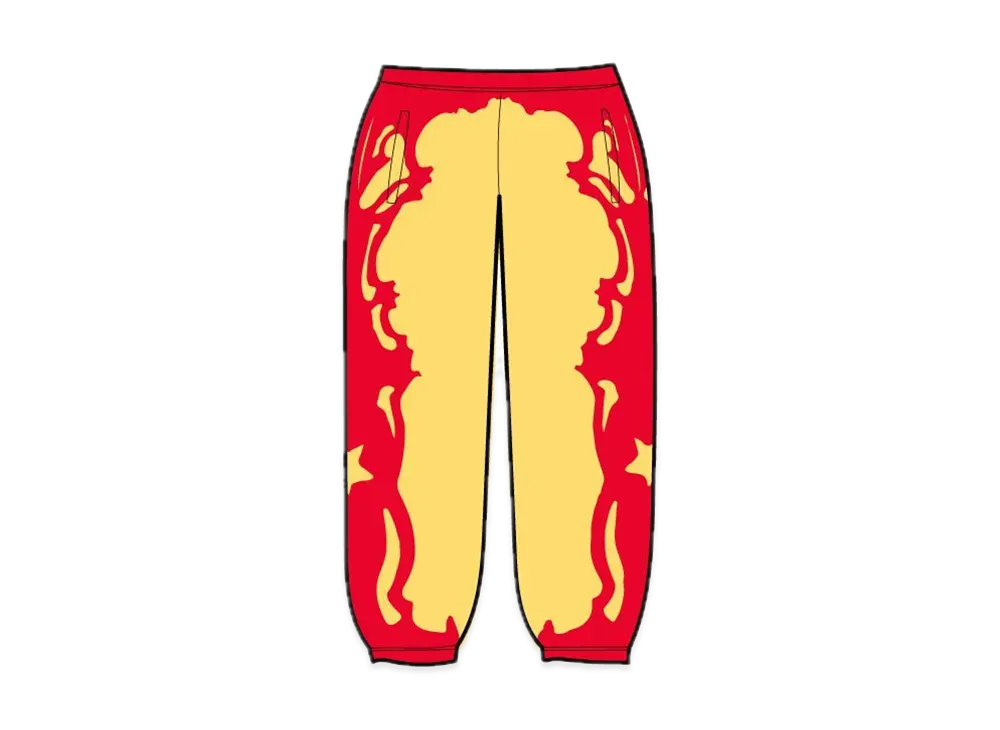 Supreme Western Cut Out Sweatpant "Gold"