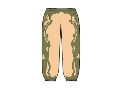 Supreme Western Cut Out Sweatpant "Dark Tan"