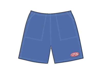 Supreme Nylon Painter Short "Pale Blue" (23SS)