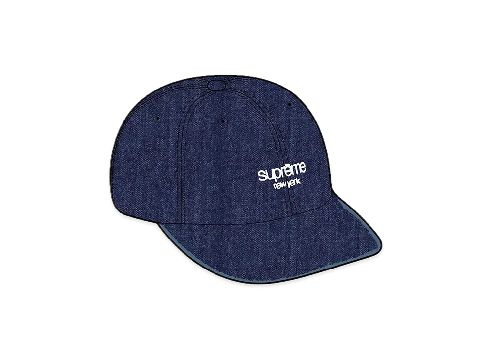 Supreme Classic Logo 6-Panel "Denim"
