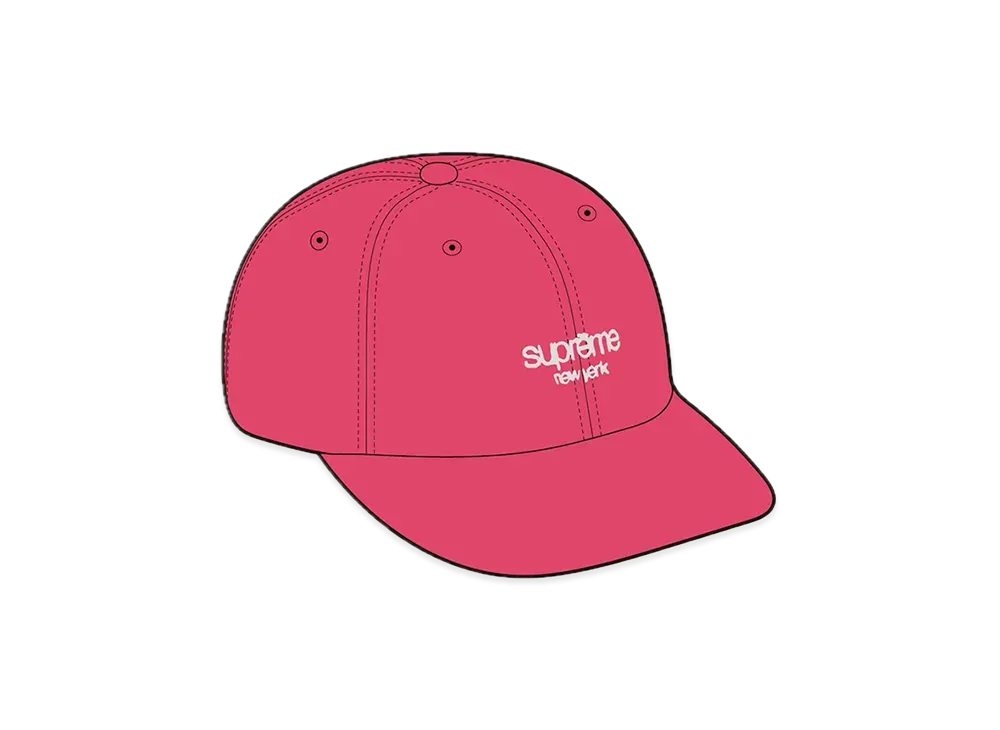 Supreme Classic Logo 6-Panel "Pink"