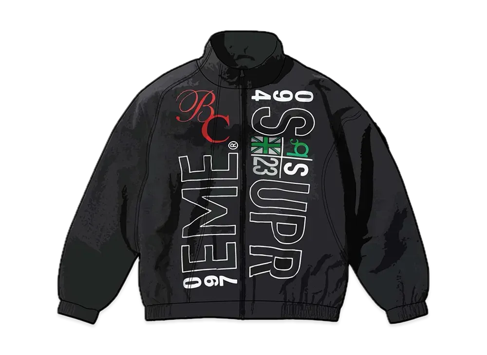 シュプリーム バーナデット コーポレーション トラック ジャケット "ブラック"
