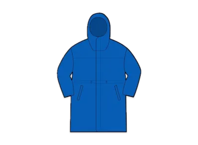 Supreme Motion Logo Lightweight Parka "Royal"