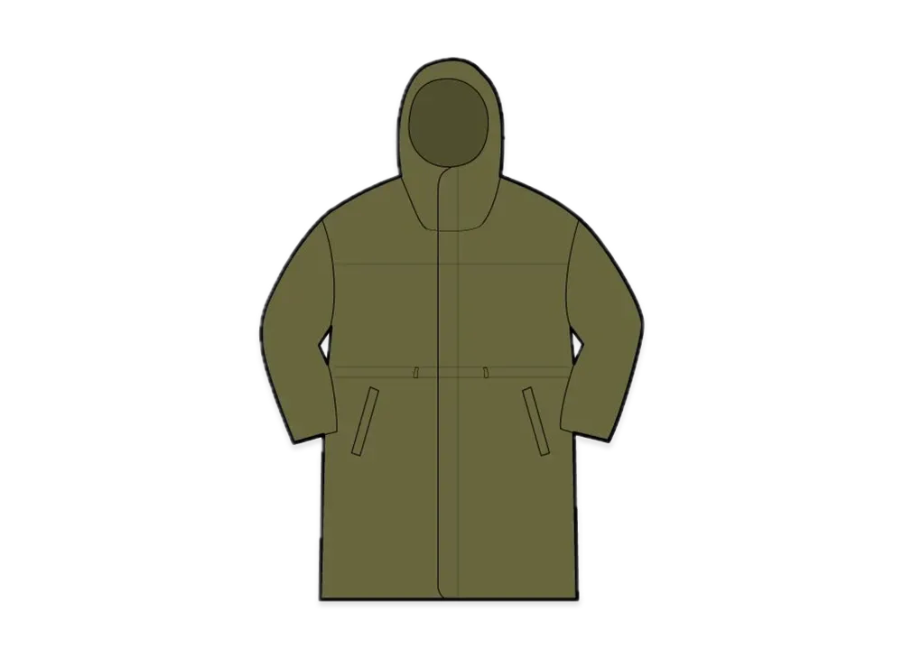 Supreme Motion Logo Lightweight Parka "Olive"