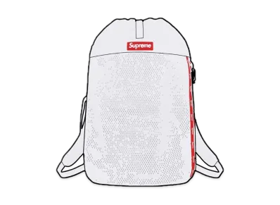 Supreme Mesh Backpack "White"