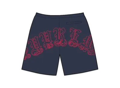 Supreme Old English Nylon Short "Navy"