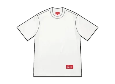 Supreme Gradient Mesh Stripe Jersey "White"