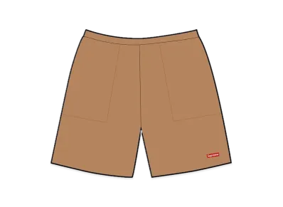 Supreme Nylon Water Short "Light Brown
"