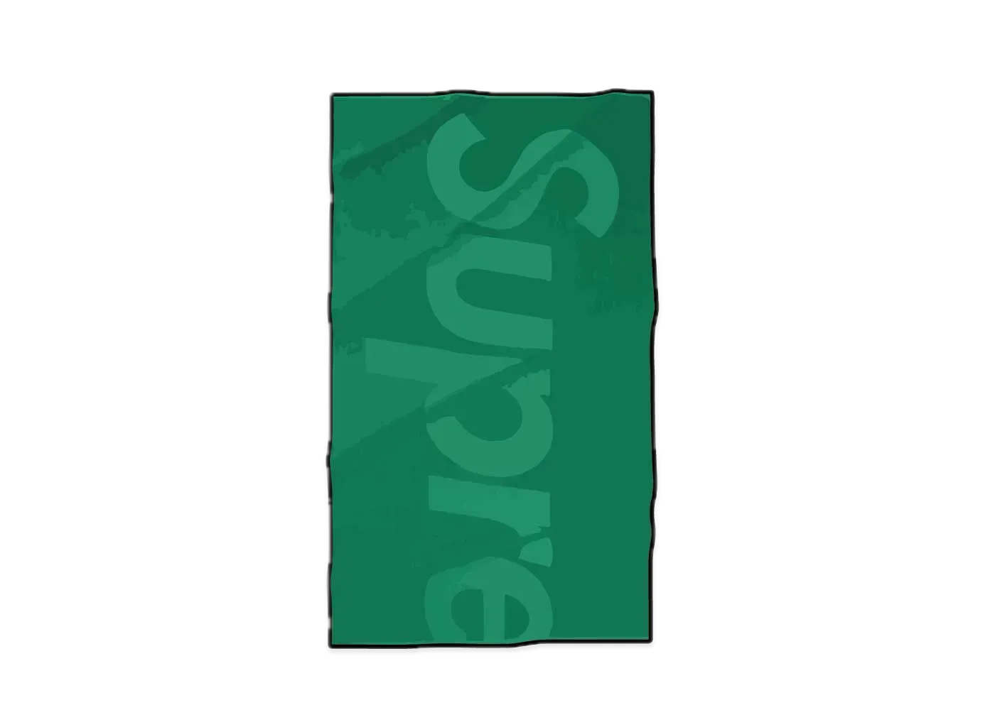 Supreme Tonal Logo Towel "Green"