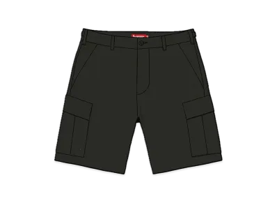 Supreme Cargo Short "Black" (23SS)