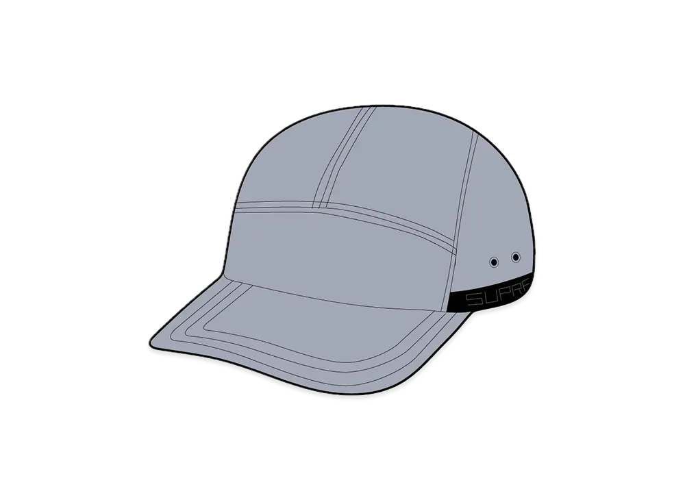 Supreme Sport Webbing Camp Cap "Grey"