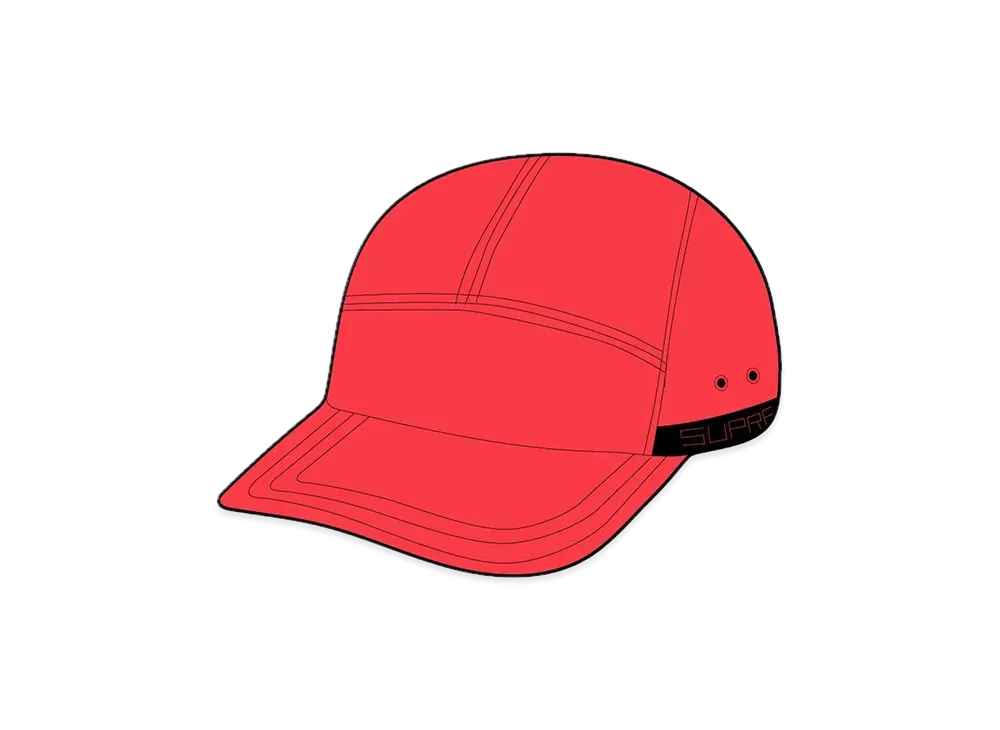 Supreme Sport Webbing Camp Cap "Red"